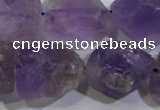 CNG574 15.5 inches 16*18mm nuggets amethyst gemstone beads