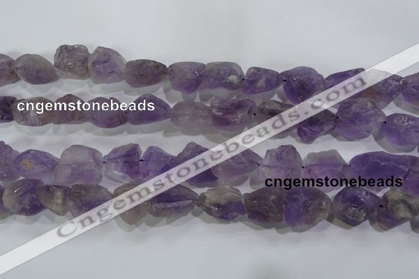 CNG574 15.5 inches 16*18mm nuggets amethyst gemstone beads