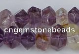 CNG5781 10*14mm - 12*16mm faceted nuggets amethyst beads