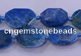 CNG5787 10*14mm - 12*16mm faceted freeform apatite beads