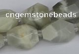 CNG5833 15.5 inches 12*16mm - 15*25mm faceted nuggets moonstone beads