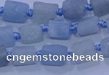 CNG5900 15.5 inches 4*6mm - 6*10mm nuggets rough aquamarine beads