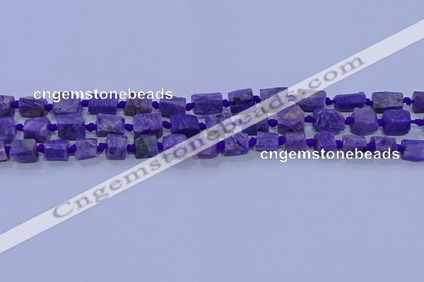 CNG5906 15.5 inches 4*6mm - 6*10mm nuggets rough charoite beads