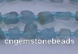 CNG5908 15.5 inches 4*6mm - 6*10mm nuggets rough light apatite beads