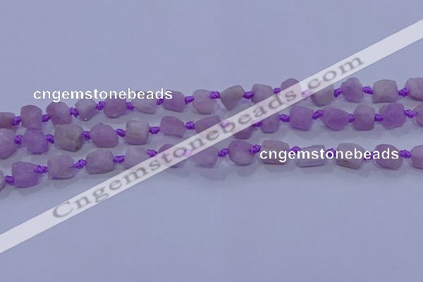 CNG5911 15.5 inches 4*6mm - 6*10mm nuggets rough kunzite beads