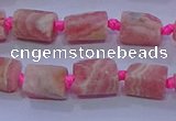 CNG5914 15.5 inches 4*6mm - 6*10mm nuggets rough rhodochrosite beads