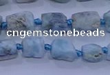 CNG5915 15.5 inches 4*6mm - 6*10mm nuggets rough larimar beads