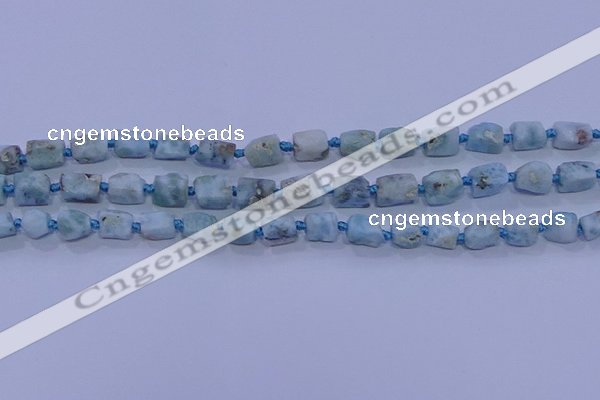 CNG5915 15.5 inches 4*6mm - 6*10mm nuggets rough larimar beads