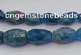 CNG5925 15.5 inches 8*10mm - 10*14mm faceted nuggets apatite beads