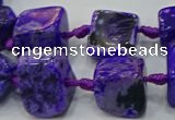 CNG6002 15.5 inches 12*16mm - 15*18mm nuggets agate beads