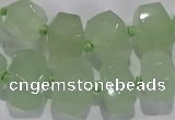 CNG6017 15.5 inches 10*14mm - 12*16mm faceted nuggets white jade beads