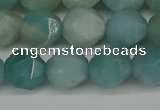 CNG6175 15.5 inches 10mm faceted nuggets amazonite gemstone beads