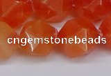 CNG6291 15.5 inches 14mm faceted nuggets candy jade beads