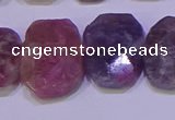 CNG6306 15.5 inches 13*18mm - 15*20mm faceted freeform tourmaline beads