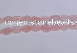 CNG6325 15.5 inches 14*18mm - 16*22mm freeform rose quartz beads