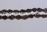 CNG6332 15.5 inches 14*18mm - 16*22mm freeform smoky quartz beads