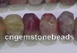 CNG6381 15.5 inches 6*14mm - 8*14mm nuggets tourmaline beads