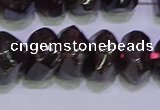 CNG6382 15.5 inches 6*14mm - 8*14mm nuggets red garnet beads