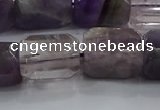 CNG6404 15.5 inches 15*20mm faceted nuggets amethyst beads