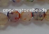 CNG6502 15.5 inches 10mm faceted nuggets agate beads wholesale