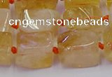 CNG6804 15.5 inches 8*12mm - 10*16mm nuggets citrine beads