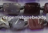 CNG6815 15.5 inches 5*8mm - 8*12mm nuggets botswana agate beads