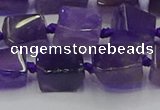 CNG6818 15.5 inches 5*8mm - 8*12mm nuggets amethyst beads