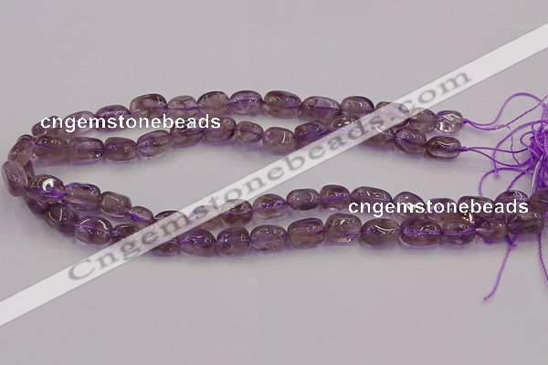 CNG6850 15.5 inches 8*12mm - 10*14mm nuggets amethyst beads