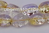 CNG6857 15.5 inches 12*16mm - 13*18mm nuggets citrine beads