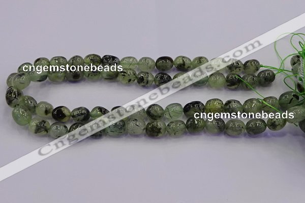 CNG6865 15.5 inches 8*12mm - 10*14mm nuggets prehnite beads