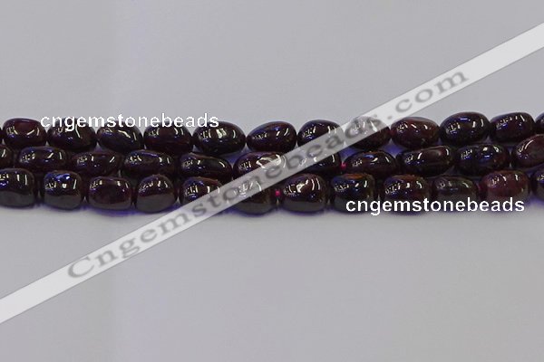 CNG6874 15.5 inches 8*12mm - 10*14mm nuggets garnet beads