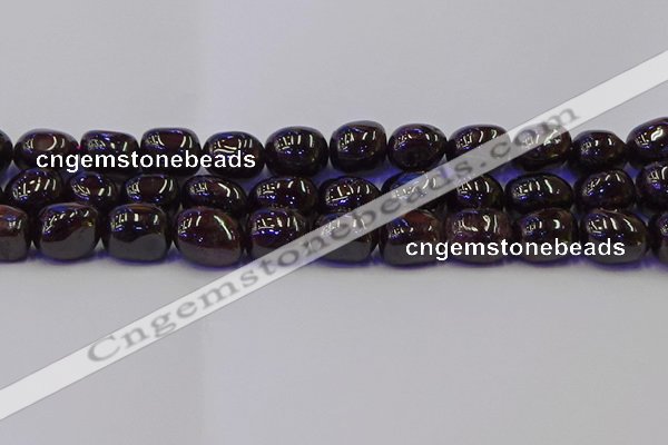 CNG6875 15.5 inches 12*16mm - 13*18mm nuggets garnet beads