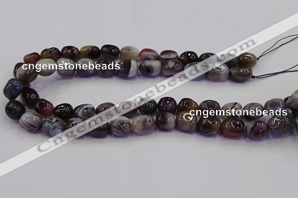 CNG6883 15.5 inches 8*12mm - 10*14mm nuggets botswana agate beads