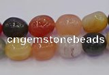 CNG6888 8*12mm - 10*14mm nuggets mixed rutilated quartz beads