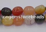 CNG6888 8*12mm - 10*14mm nuggets mixed rutilated quartz beads