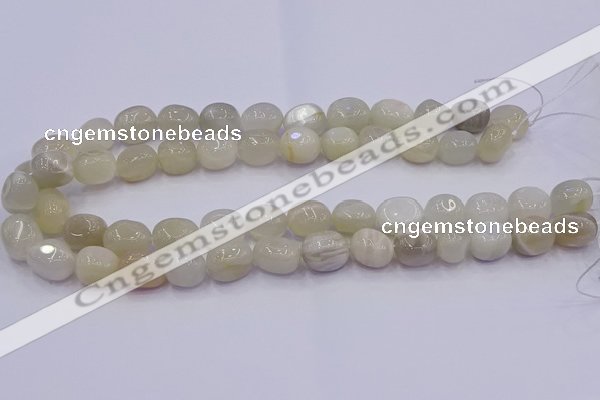 CNG6892 15.5 inches 10*12mm - 10*15mm nuggets moonstone beads