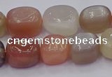 CNG6897 15.5 inches 12*16mm - 13*18mm nuggets mixed moonstone beads