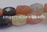 CNG6898 12*16mm - 13*18mm faceted nuggets mixed moonstone beads