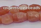 CNG6902 15.5 inches 12*16mm - 13*18mm faceted nuggets moonstone beads