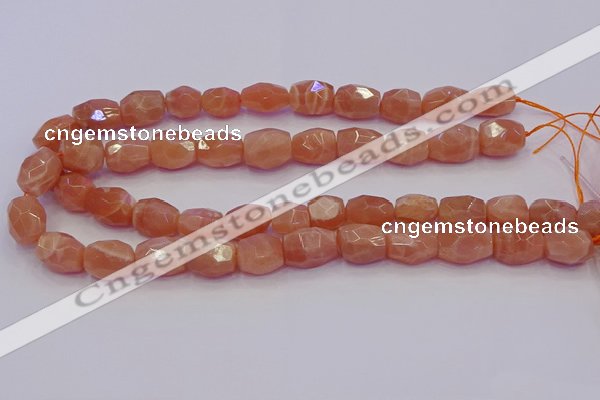 CNG6902 15.5 inches 12*16mm - 13*18mm faceted nuggets moonstone beads