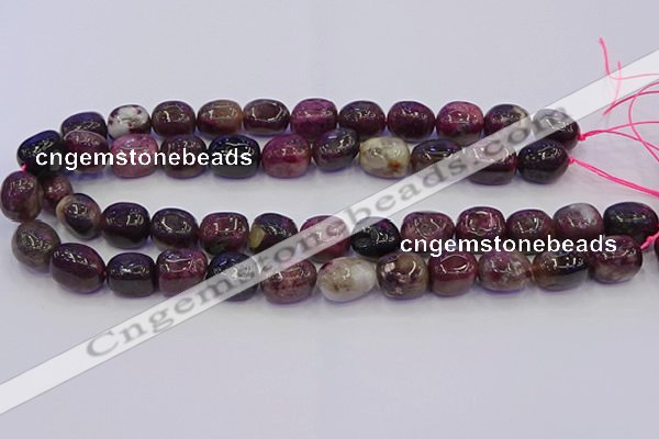 CNG6905 15.5 inches 12*16mm - 13*18mm nuggets tourmaline beads