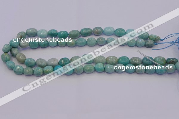 CNG6908 15.5 inches 8*12mm - 10*14mm nuggets amazonite beads