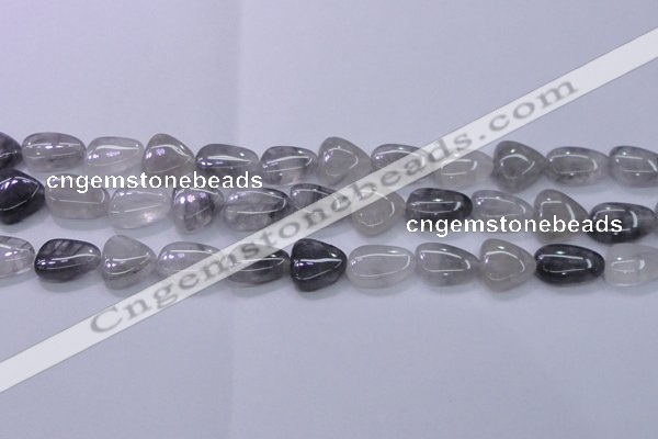 CNG691 15.5 inches 13*18mm - 15*16mm freeform cloudy quartz Beads