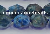 CNG6935 15.5 inches 12*16mm - 13*18mm faceted nuggets apatite beads