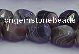 CNG6939 12*16mm - 13*18mm faceted nuggets Botswana agate beads