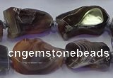 CNG6941 15.5 inches 15*20mm - 18*25mm freeform Botswana agate beads