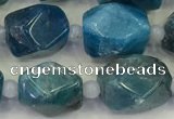 CNG6968 15.5 inches 10*11mm - 12*16mm faceted nuggets apatite beads