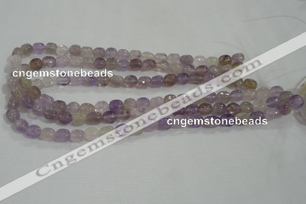 CNG700 15.5 inches 8*10mm nuggets amethyst beads wholesale