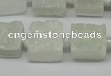 CNG7000 15.5 inches 14mm - 16mm freeform druzy agate beads