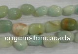 CNG701 15.5 inches 8*10mm nuggets amazonite beads wholesale